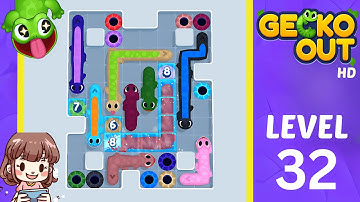 Gecko Out Level 32 Solution Walkthrough