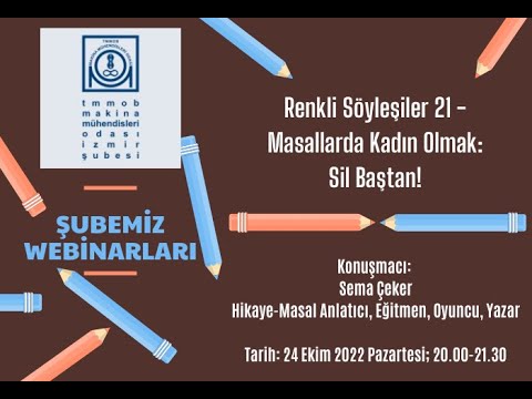 Webinar - Masallarda Kadın Olmak: Sil Baştan!