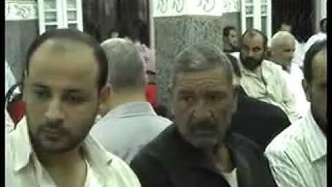 الشيخ محمد عبد الحليم سورة الاحزاب شرباص دمياط 17=8=2016