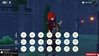 The Neighbourhood - Sweater Weather [ Midi ] Windsong Lyre Cover【Genshin Impact】