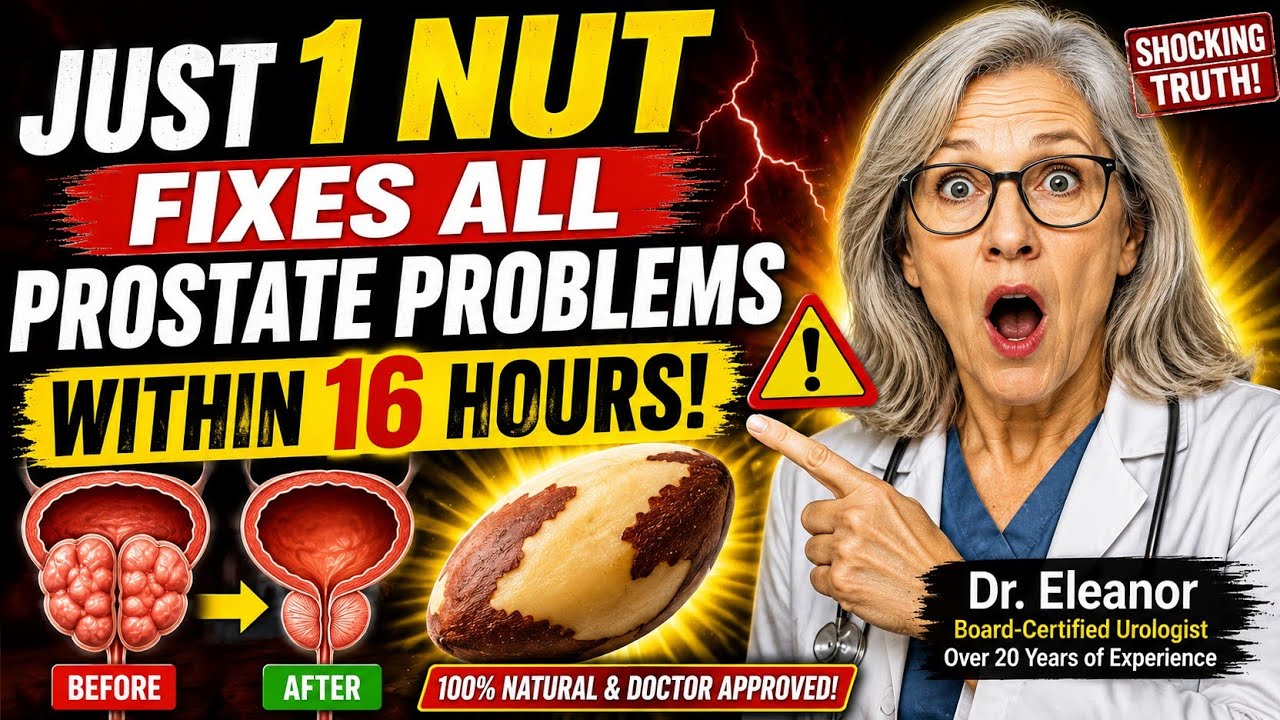 Men Over 60: These 5 Nuts Could Improve Your Prostate Health