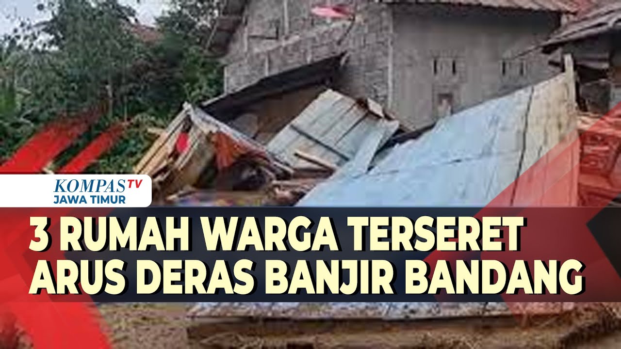 Banjir Bandang Terjang Kabupaten Batang, 3 Rumah Warga Hanyut hingga Jembatan Putus