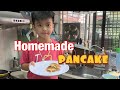 Cara buat pancake oleh chief rowoyon akirowoyon pancake homemadepancake kidchief kidmasterchief