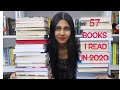 57 BOOKS I READ IN 2020 ll YEARLY WRAP-UP II Saumya's Bookstation