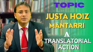 Justa Holz Manttari -- Translatorial Action Theory