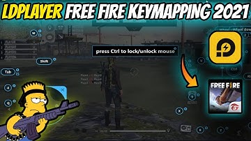 Ld Player Free Fire Key Mapping Hindi || Free Fire Ld Player Keyboard Control Settings!!