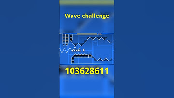 Geometry Dash wave challenge #shorts