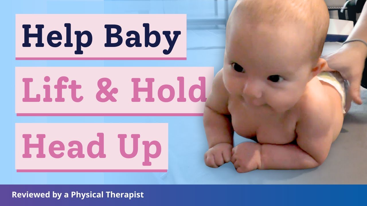 Meeting Milestones How To Help Baby Lift And Hold Head Up Youtube
