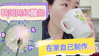 轻松在家用电饭锅制作韩国网红酸奶，低糖 健康 美味。