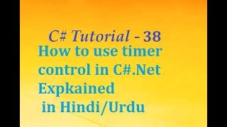 Celebrity How to use timer control in C# Explained in Hindi Profile