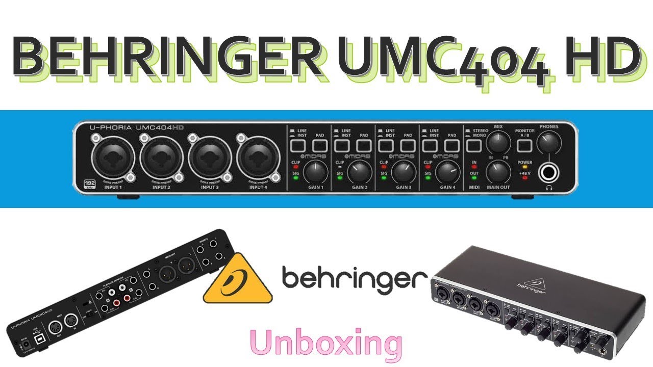 umc 404 behringer driver