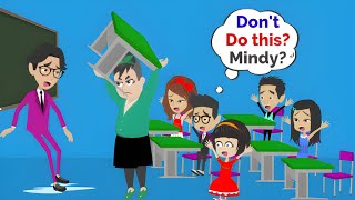 Mindy Throws Desk on Eir Oscar's Face/Permanently Suspended/Trashes her House/Arrested 