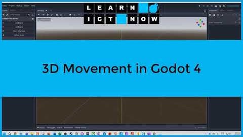 3D Movement in Godot 4