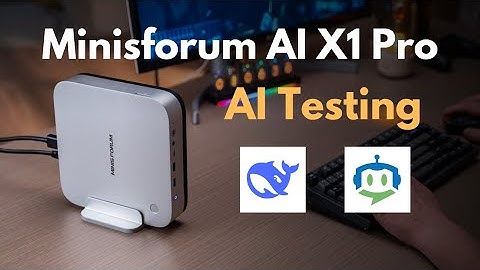 Testing DeepSeek & AMUSE AI on Minisforum AI X1 Pro