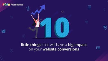 10 Little Things That Will Have a Big Impact on Your Website Conversions