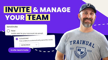 How to Invite People and Manage Your Team in Trainual