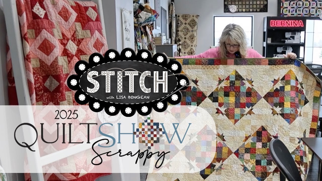 Scrappy Quilt Show Tour 2025 | Lisa Bongean | Primitive Gatherings