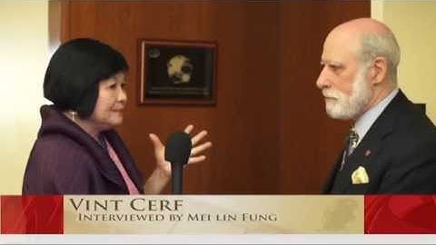 Vint Cerf short interview by Mei Lin Fung at 40th annniversary of TCP/IP - What is going on here?