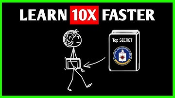 How to MASTER fast LEARNING Like a CIA Spy