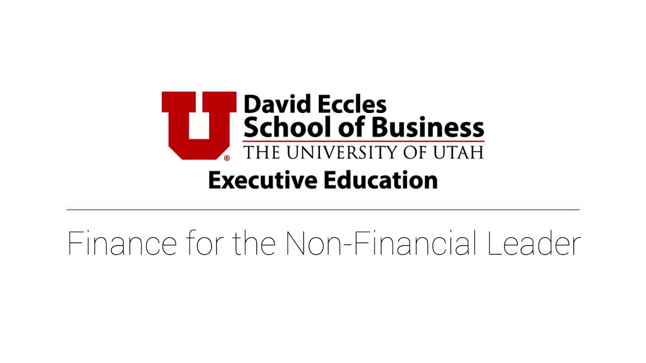 Finance for the Non-Financial Leader - Online - Executive