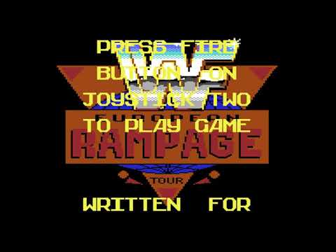 Commodore 64 Longplay [098] WWF European Rampage Tour (EU)