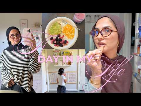 Realistic day in my life as a toddler mom: easy lunch ideas, shopping haul