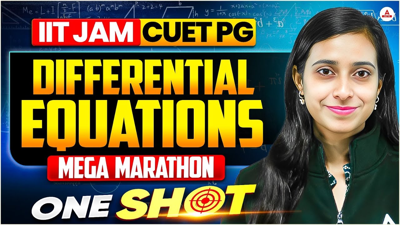IIT JAM + CUET PG 2026 | Differential Equations | Concept Clarity ...