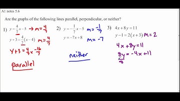 Algebra 1 lesson 5.6