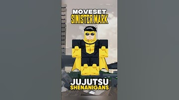 SINISTER MARK IN JJS!! #jujutsushenanigans #roblox #foryou #shenanigans #jjk #jjs #anime #invincible