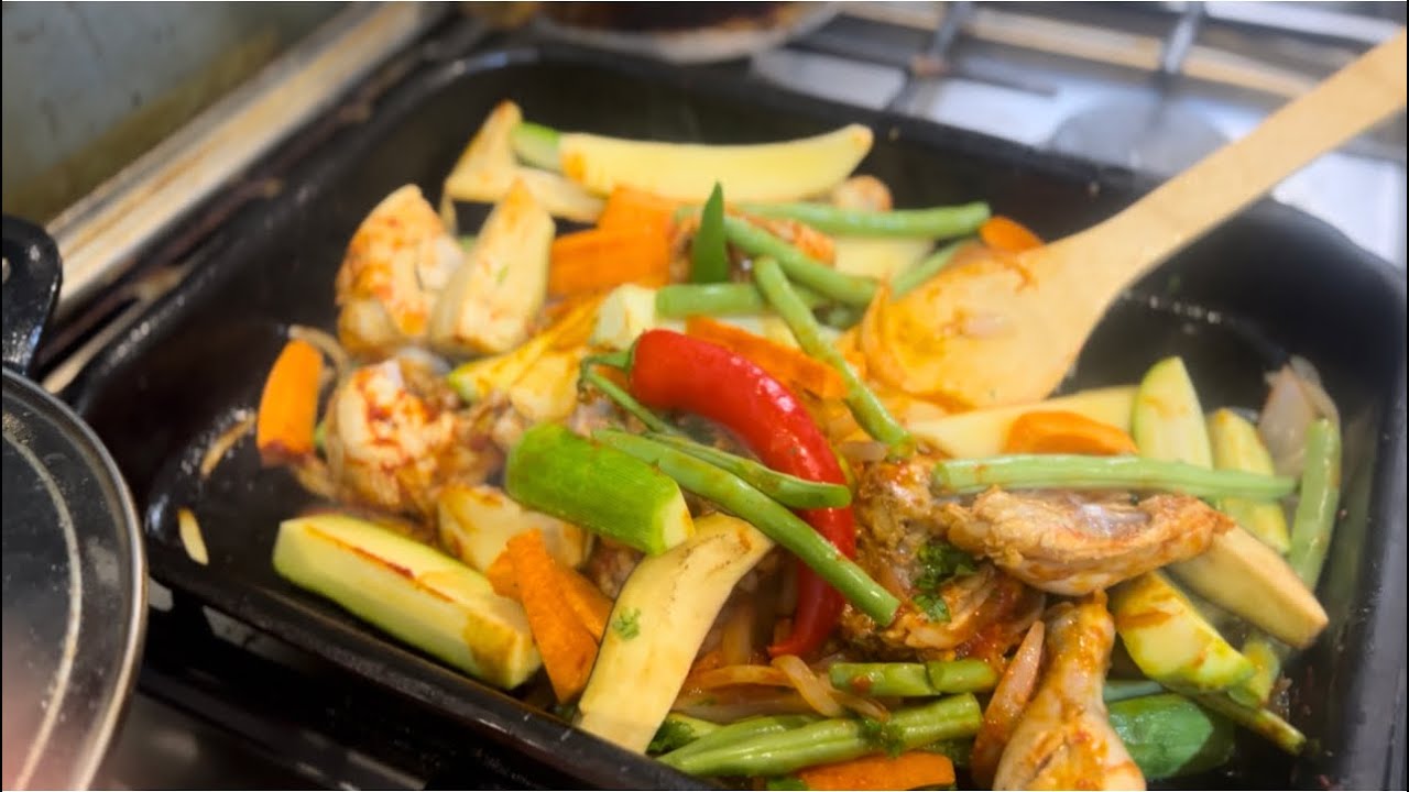 صينية خضار لذيذه جربوها