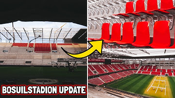WOW! Royal Antwerp’s Bosuilstadion Nears 70% Completion – Red Seats Installed, Roof Is Taking Shape
