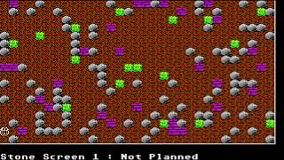 ATARI ST STONE AGE BOULDERDASH CLONE BOULDER DASH ELEMENTS INPUT PROBLEM JOYSTICK