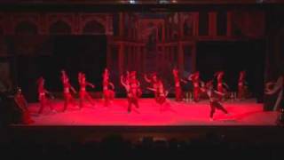 Jerusalem Ballet School. la bayadere.Fogo