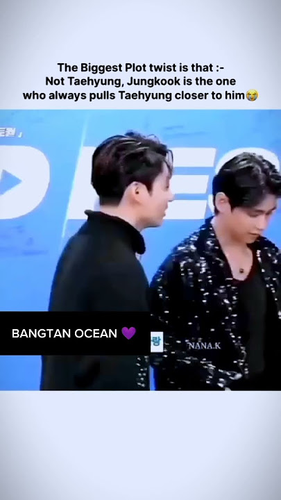 JK pulls Taehyung closer to him #bangtan #bts #taekook #jk #taehyung