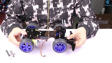 Adeept 4WD RC Arduino Smart Car Kit Assembly Tutorial(Part 2)