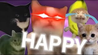 ⚡𝕳𝖆𝖕𝖕𝖞 𝕳𝖆𝖕𝖕𝖞 𝕳𝖆𝖕𝖕𝖞⚡| Happy Song Remix  |  Happy Cat 🎵 Resimi