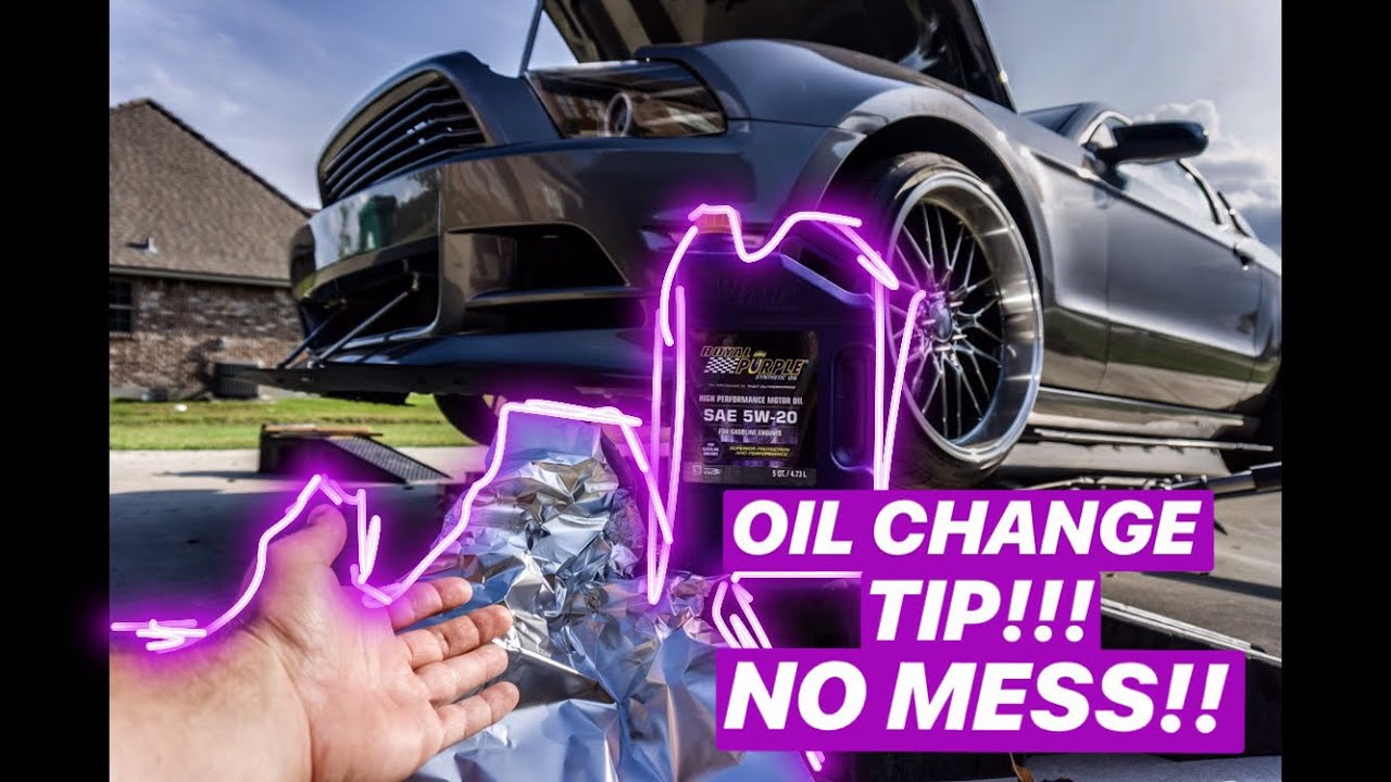 TIP! NO MESS OIL CHANGE USING THIS HOUSEHOLD ITEM! YouTube