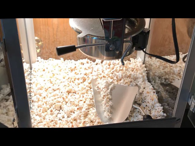 How to clean your popcorn machine 