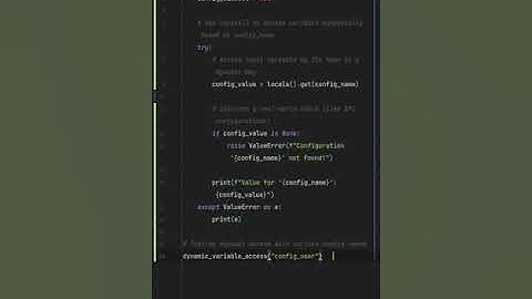 What’s the locals() trick in Python? Python Hack Access Variables Dynamically with locals()!
