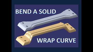 Bending Solid using CATIA ADVANCE SURFACE