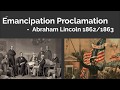 Emancipation Proclamation Key Concepts