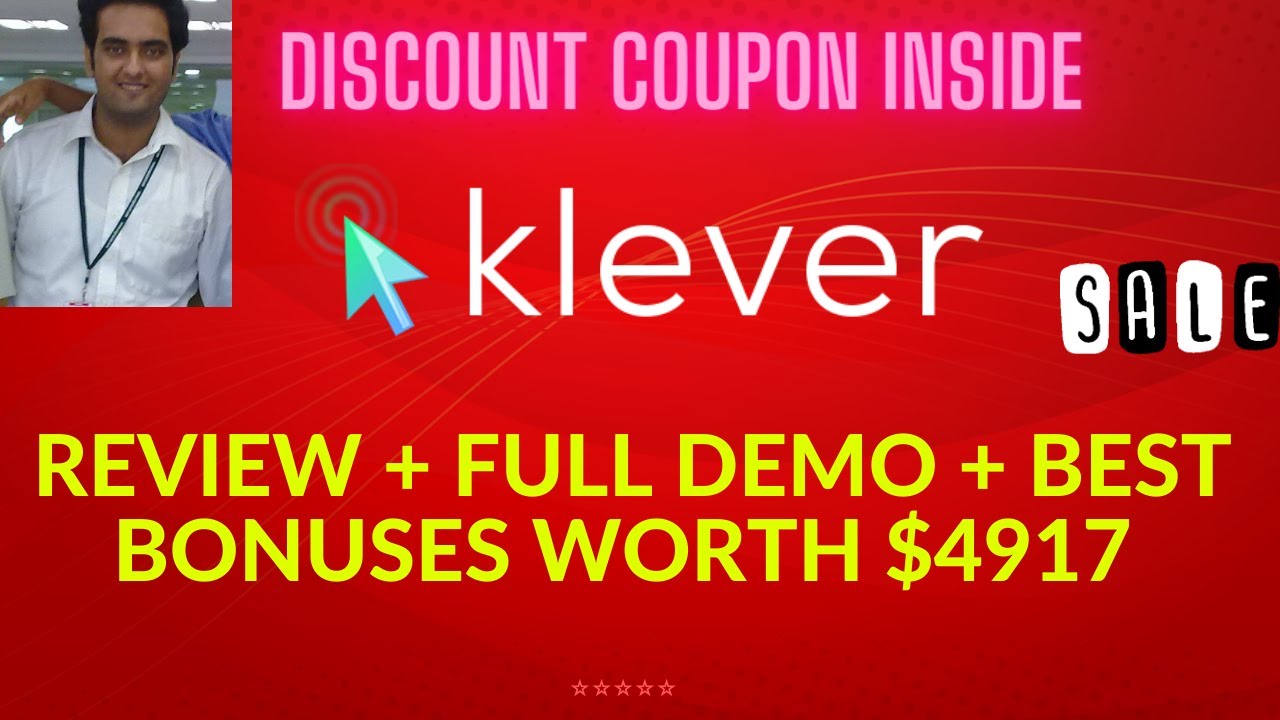 Klever Review 👉Demo And 🎁Bonuses🎁 Worth 💲4917 Inside👉[Honest Klever