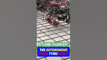 A Game Changer! The Autonomous Rebar Tying Robot #china #likechina #fypシ #fyp #robot #tech #max