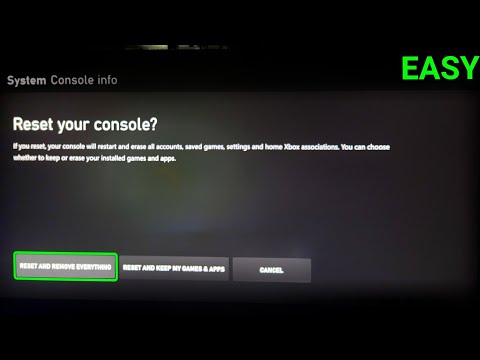 How Factory Reset the Xbox Series S & Erase ALL Data | Full Tutorial - YouTube
