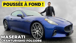 Essai Maserati Gran Turismo Folgore 2024 – Poussée à FOND !