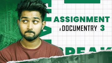Assignment -3 | Documentary Edit | Tharun Speaks | Cohort 6.0