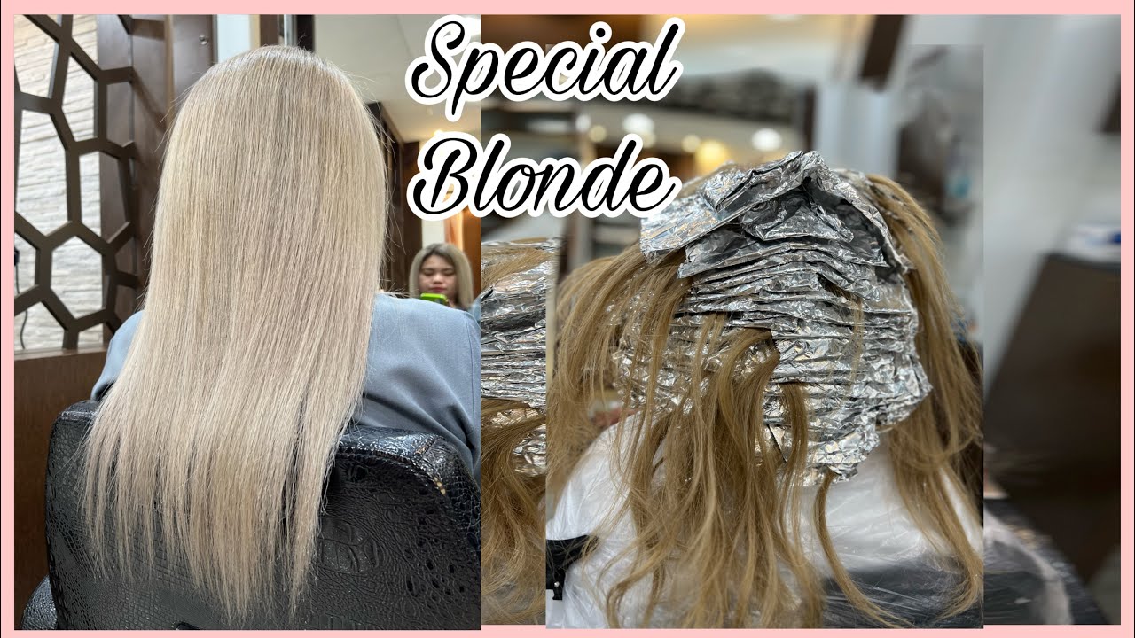 Hairdresser in Dubai special Blonde Hair Color Hair Color tutorial