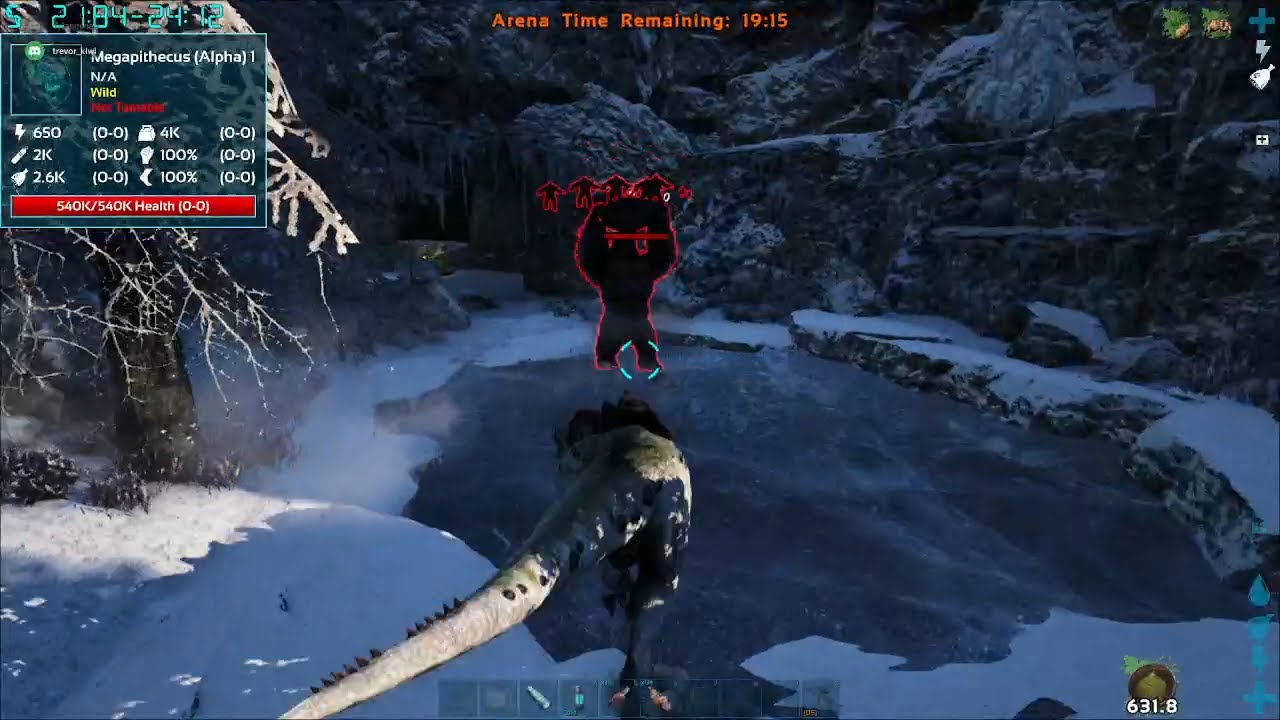 Ark: Fjordur: Wrecking The Megapithecus Boss - YouTube