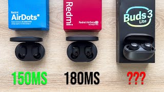The LOWEST Latency TWS under $20 - AirDots S/2S/3 Lite Full Comparison screenshot 3