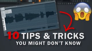 10 FL Studio Tips & Tricks You MIGHT DON'T Know (Secret Shortcuts)